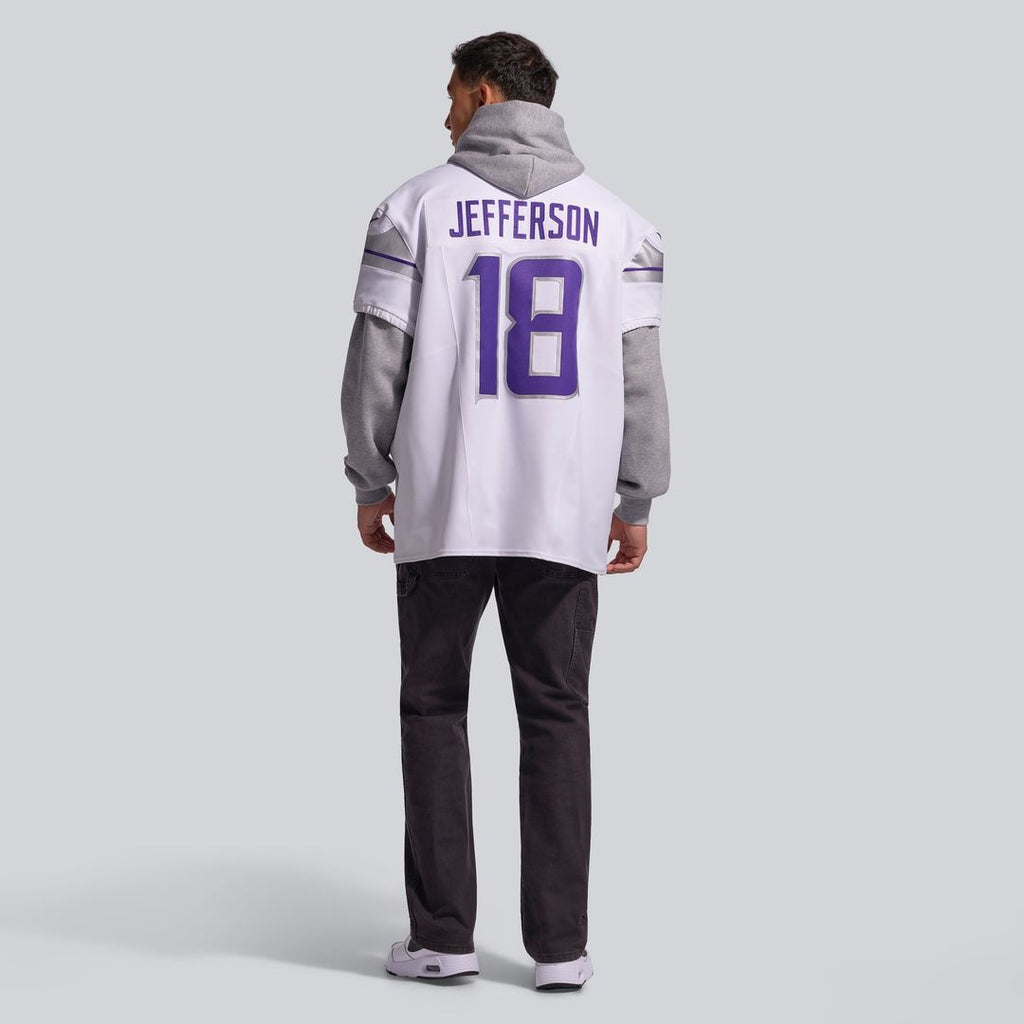 Minnesota Vikings Justin Jefferson Nike Alternate Vapor F.U.S.E. Elite Player Jersey - White