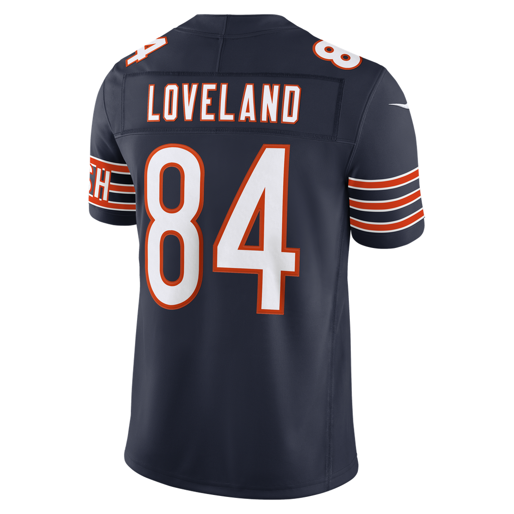 Chicago Bears Colston Loveland Nike Team Vapor F.U.S.E. Stitched Limited Jersey - Navy