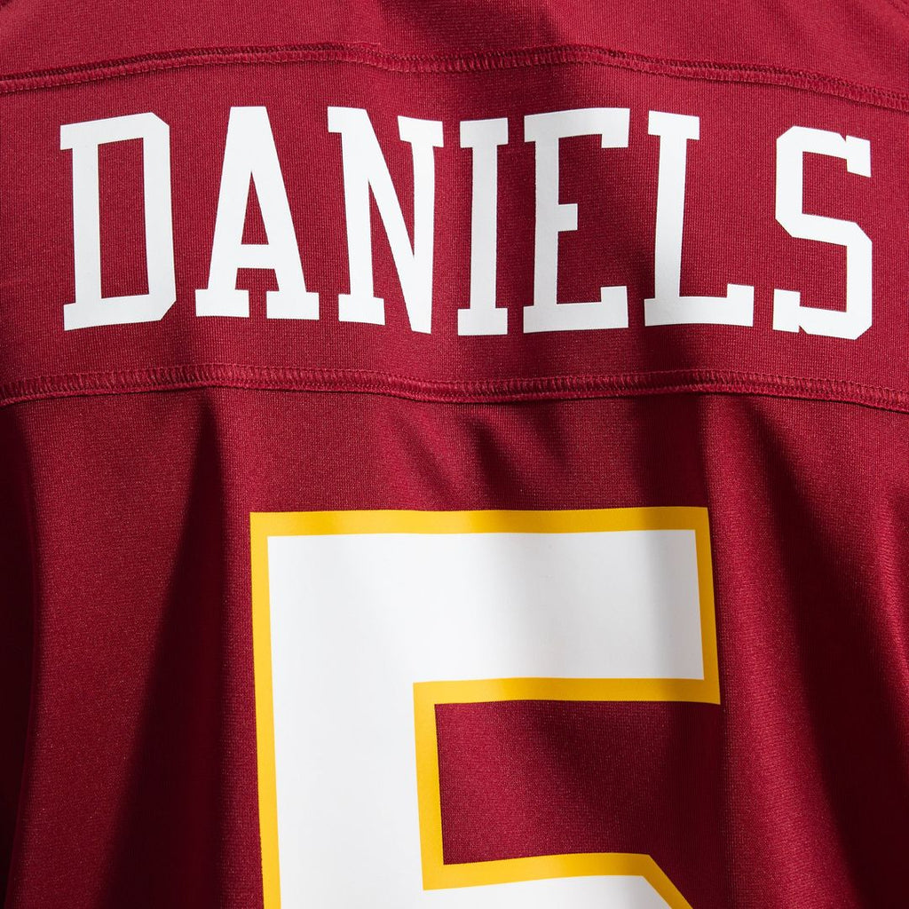 Hail Raiser Washington Commanders Jayden Daniels Nike Alternate Game Jersey - Black