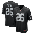 Las Vegas Raiders Darien Porter Nike Team Game Jersey - Black