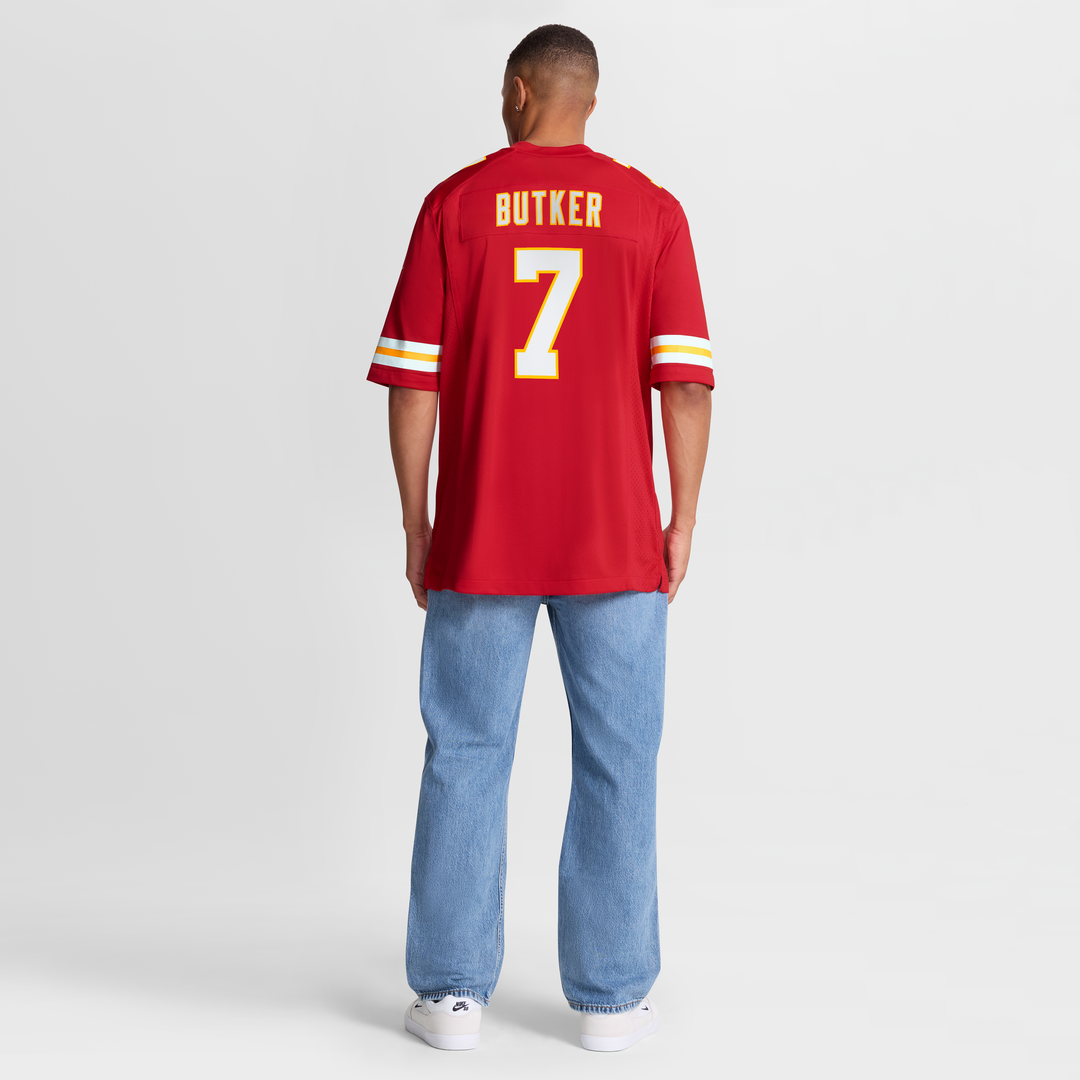 Kansas City Chiefs Harrison Butker Nike Game Jersey - Red