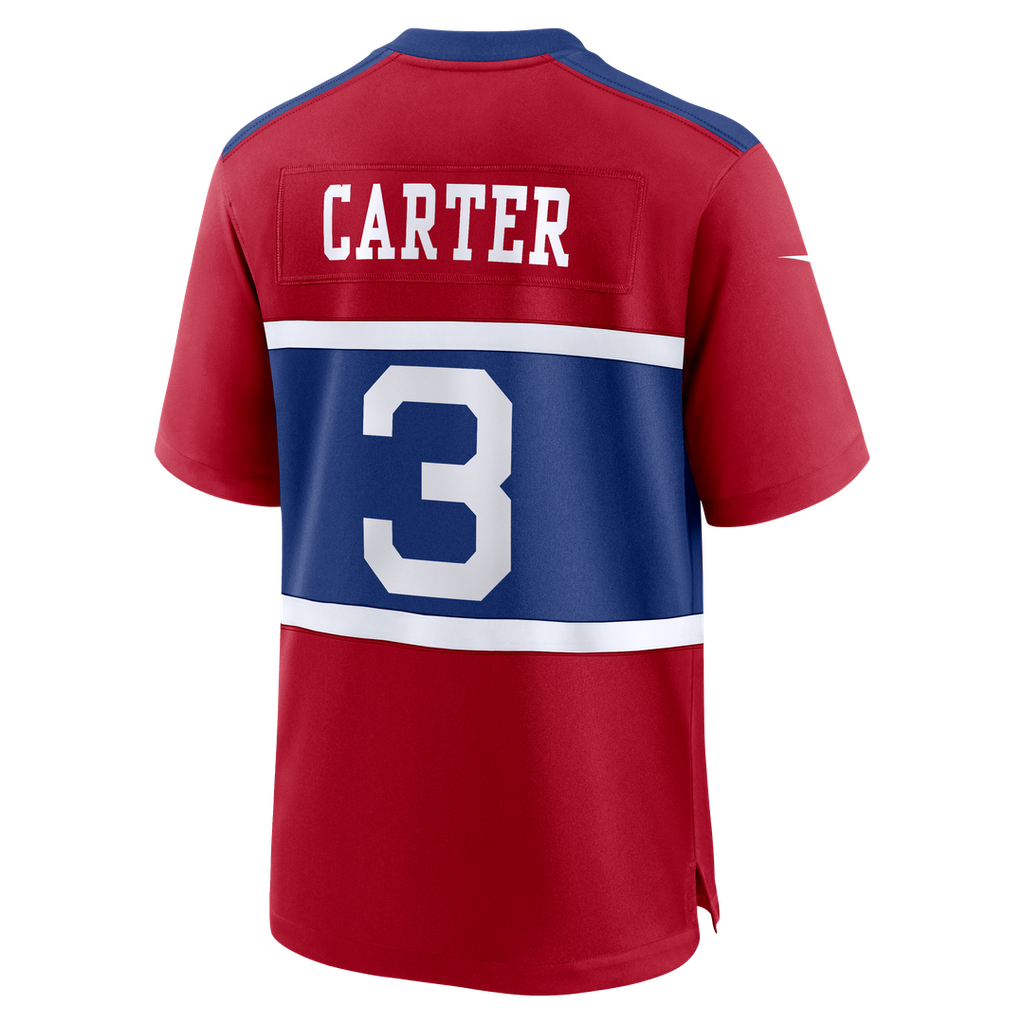 New York Giants Abdul Carter Nike Game Jersey - White