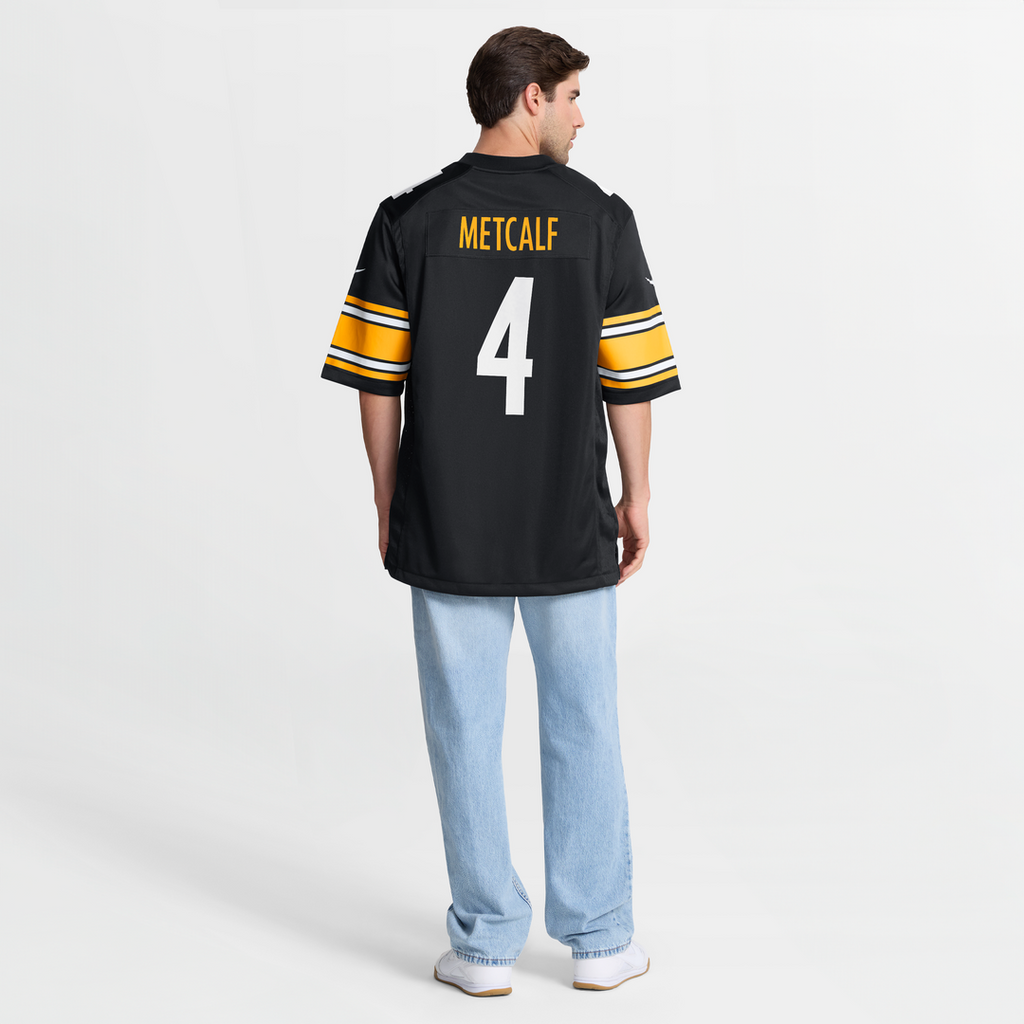 Pittsburgh Steelers DK Metcalf Nike Alternate 1933 Throwback Game Jersey - Gold