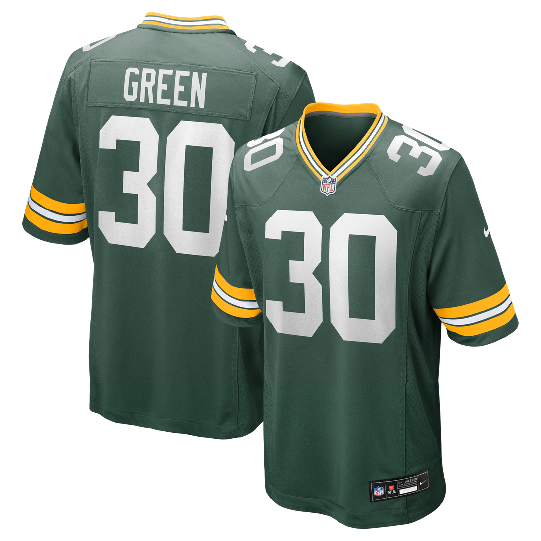 Green Bay Packers Ahman Green Nike Team Retired Player Game Jersey - Green