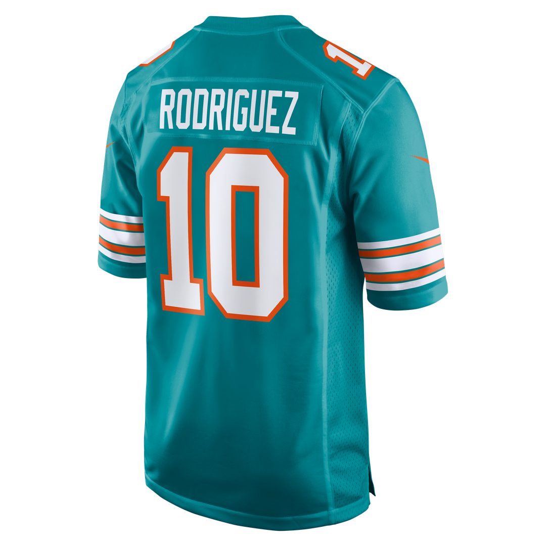 Miami Dolphins Jacob Rodriguez Nike Alternate Game Jersey - Aqua