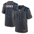 Indianapolis Colts Ahmad Sauce Gardner Nike 2026 Rivalries Collection Game Jersey - Anthracite
