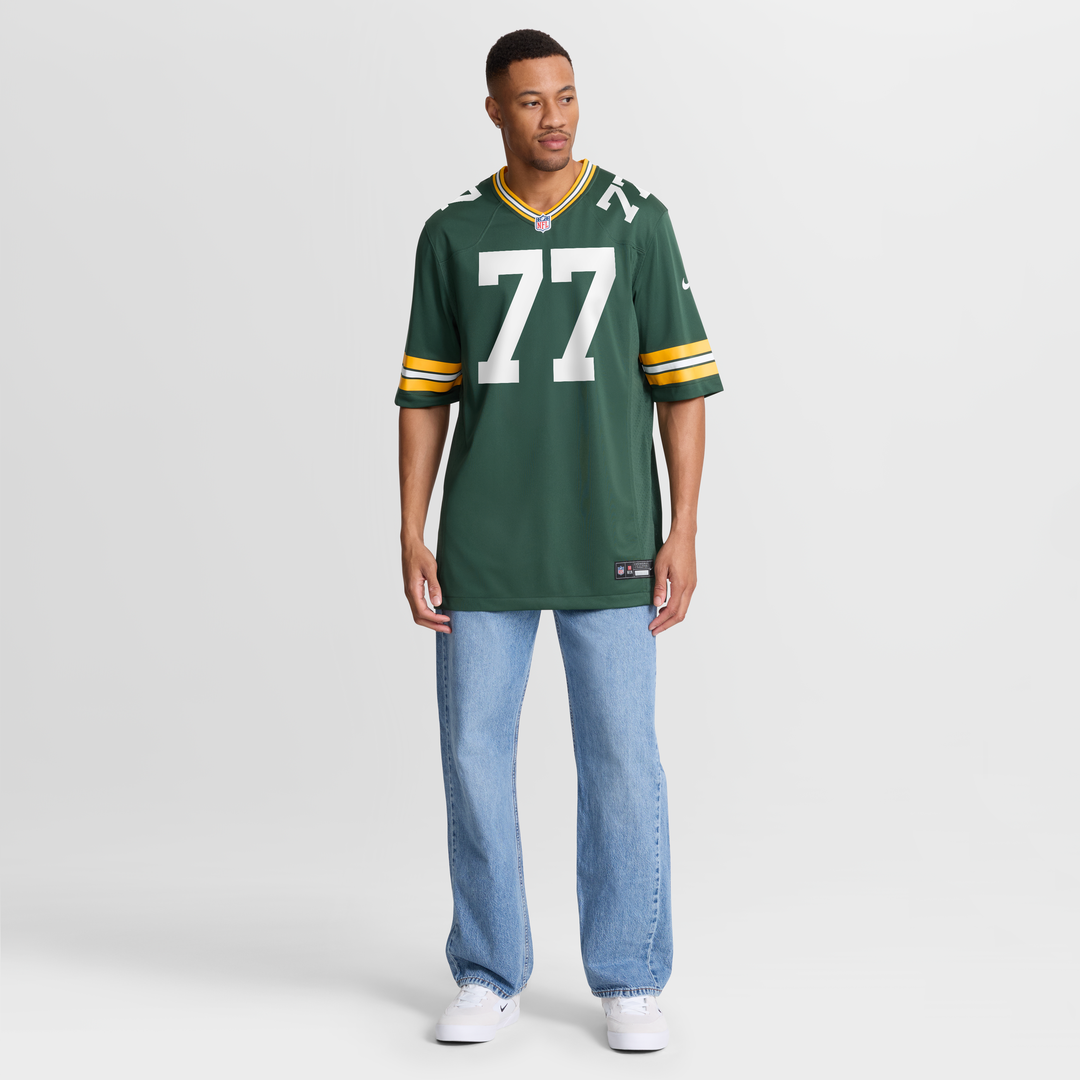 Green Bay Packers Jordan Morgan Nike Player Game Jersey - Green