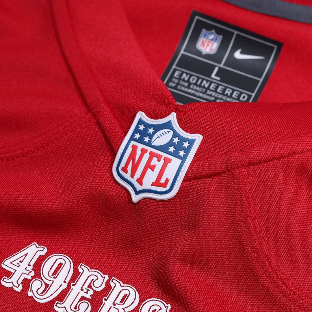 San Francisco 49ers Colton McKivitz Nike Game Jersey - Scarlet