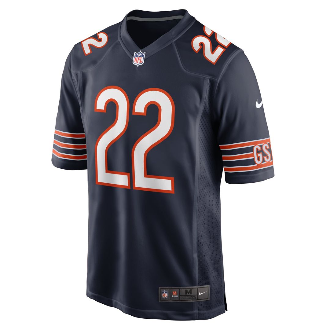 Chicago Bears Elijah Hicks Nike Team Game Jersey - Navy