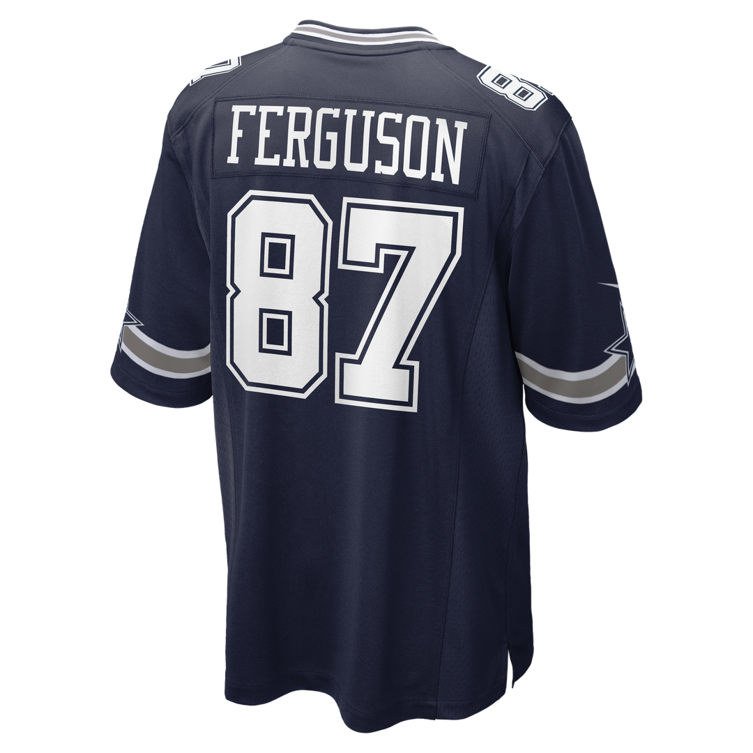 Dallas Cowboys Jake Ferguson Nike Team Game Jersey - Navy