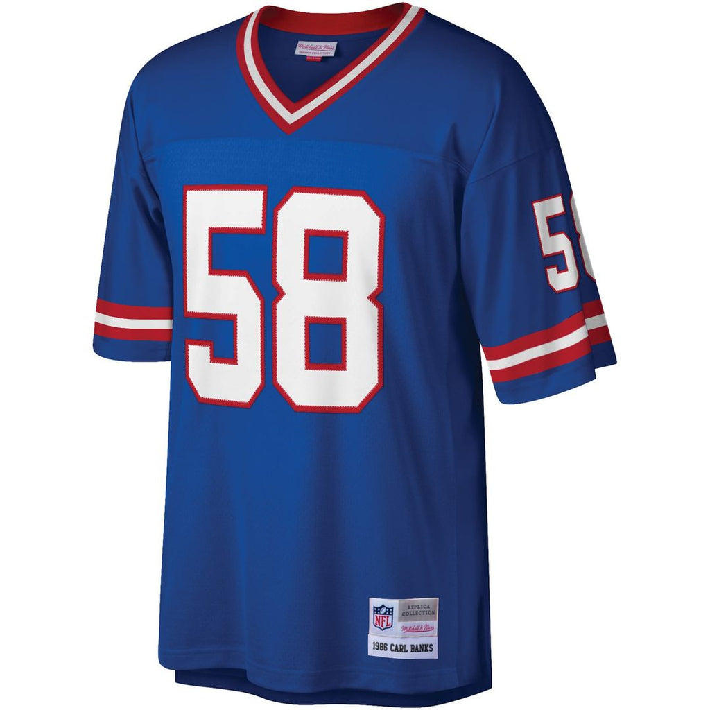 New York Giants Carl Banks Mitchell & Ness Legacy Replica Jersey - Royal