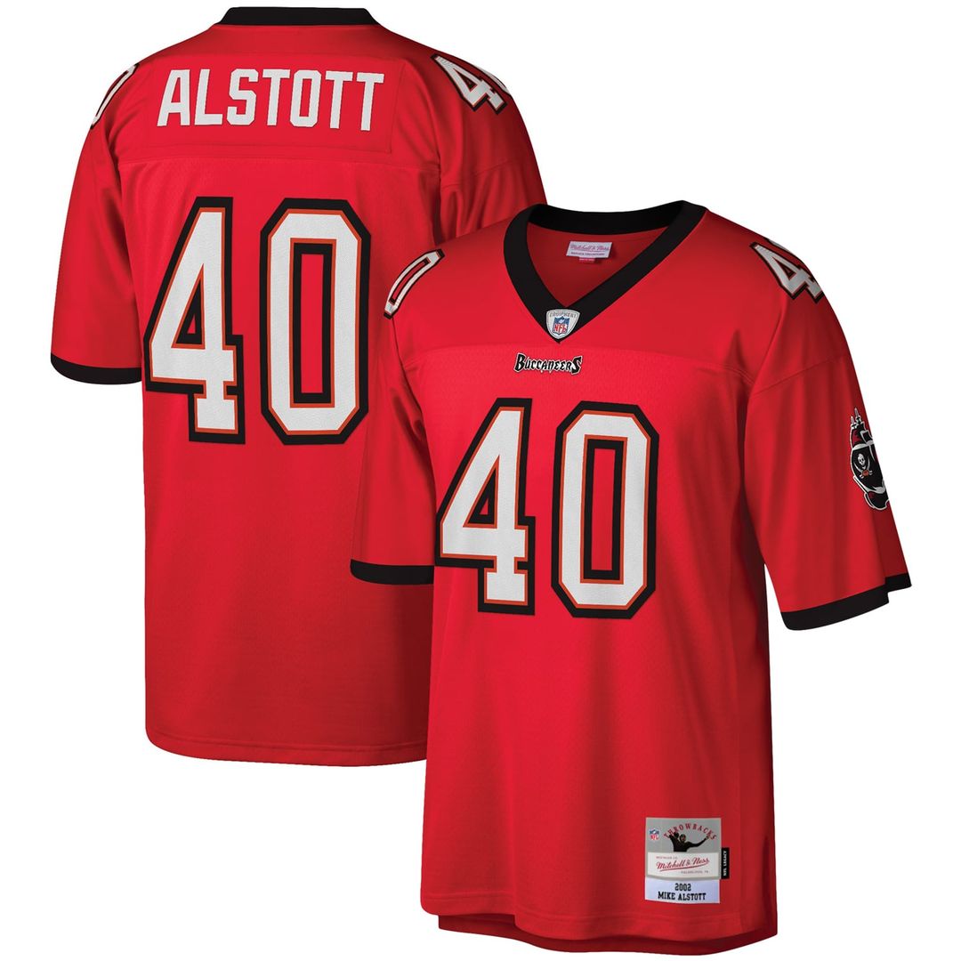 Tampa Bay Buccaneers Mike Alstott Mitchell & Ness Legacy Replica Jersey - Orange