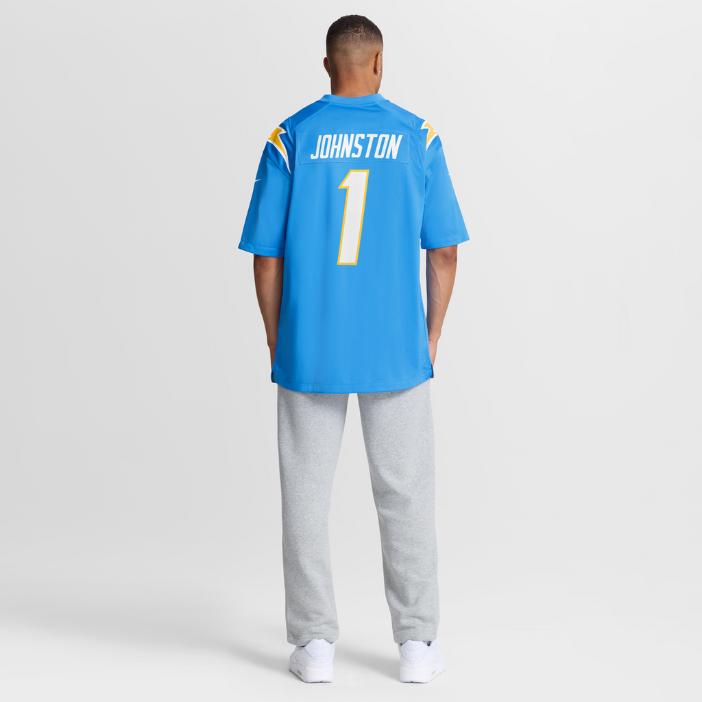 Los Angeles Chargers Quentin Johnston Nike Alternate Charger Power Game Player Jersey - Gold