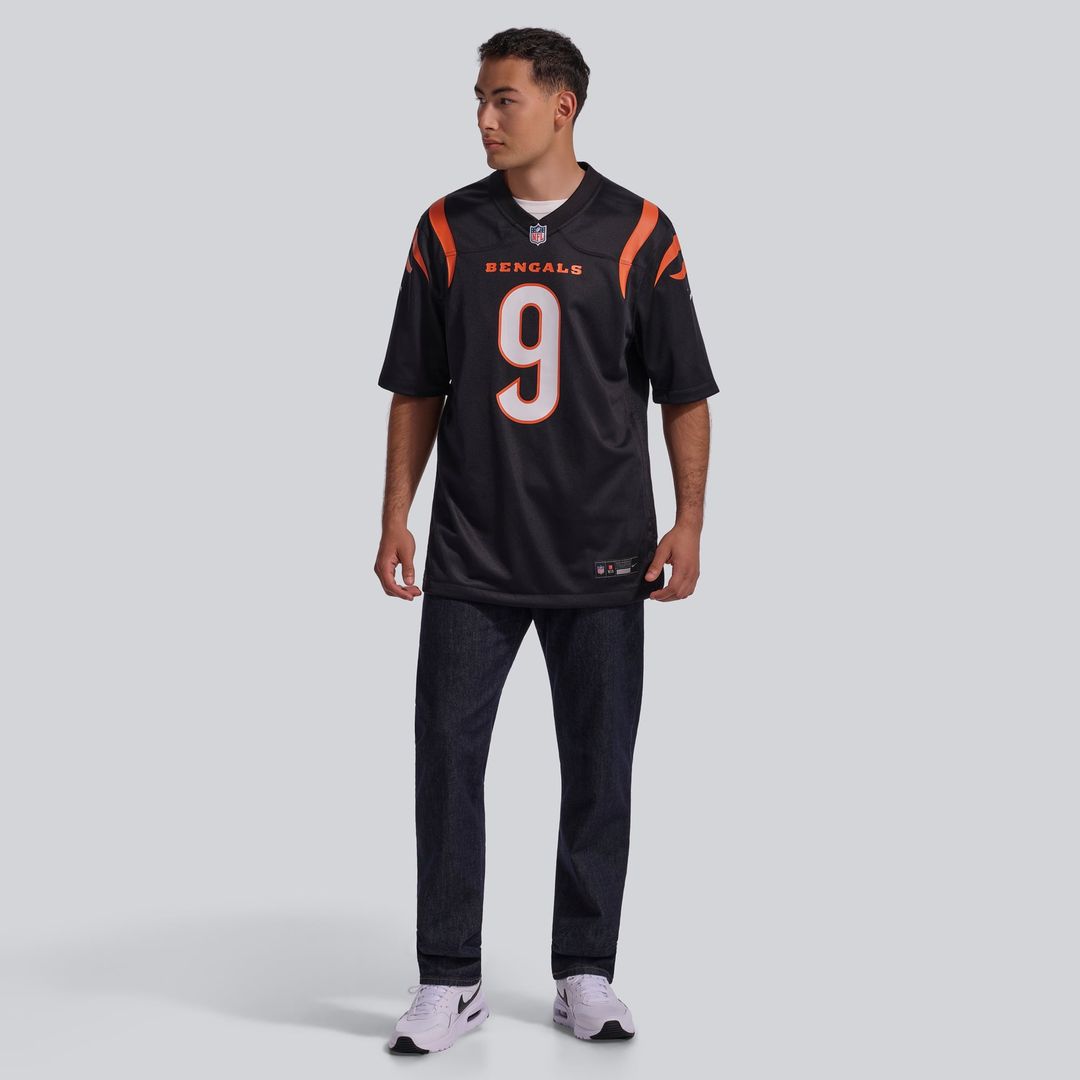 Cincinnati Bengals Joe Burrow Nike Player Game Jersey - Black