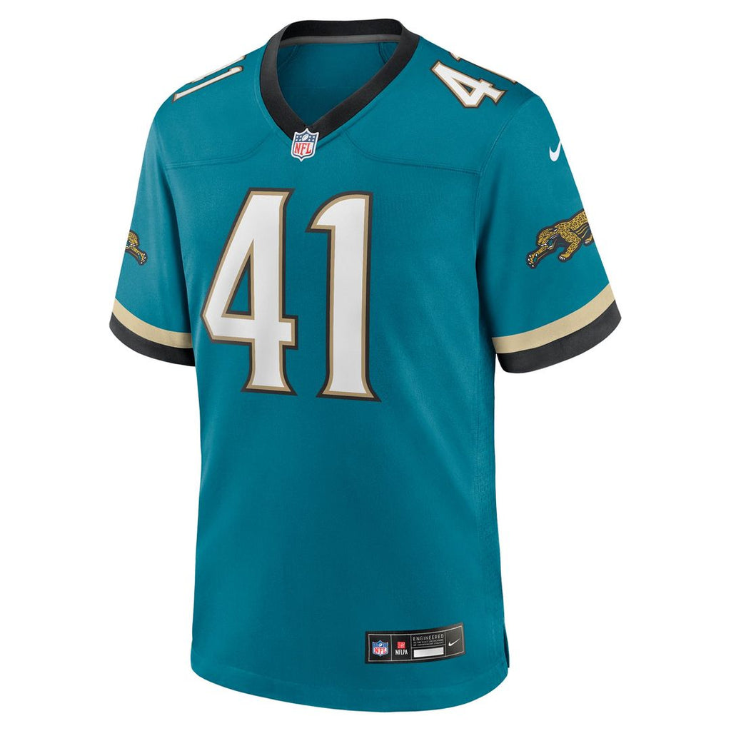 Jacksonville Jaguars Josh Hines-Allen Nike Prowler Throwback Player Game Jersey - Teal