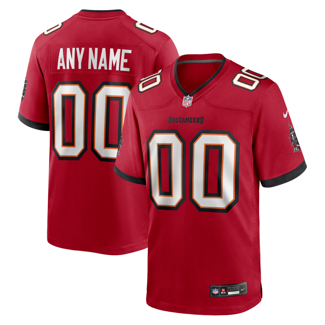 Nike Tampa Bay Buccaneers Team Custom Game Jersey - Red
