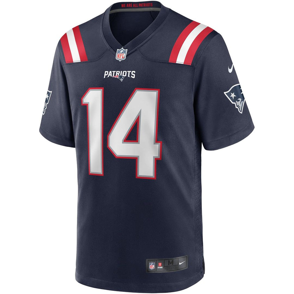 New England Patriots Steve Grogan Nike Game Retired Player Jersey - Navy