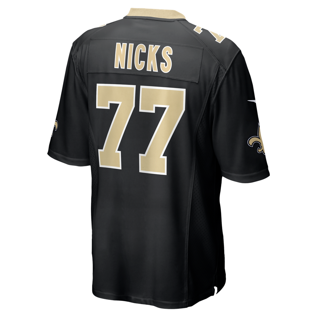 New Orleans Saints Carl Nicks Nike Game Retired Player Jersey - Black