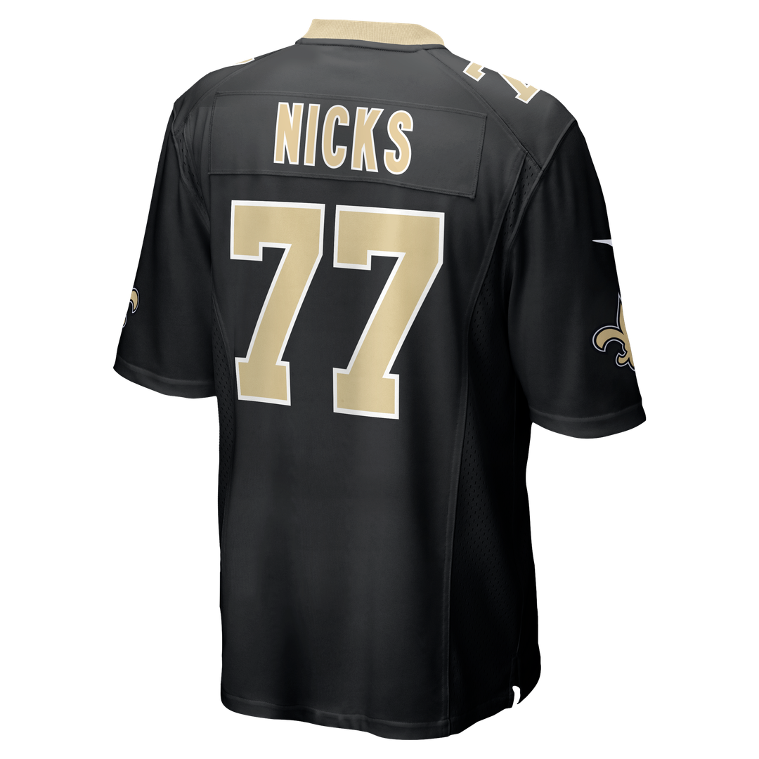 New Orleans Saints Carl Nicks Nike Game Retired Player Jersey - Black