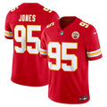 Kansas City Chiefs Chris Jones Nike Team Vapor F.U.S.E. Stitched Limited Jersey - Red