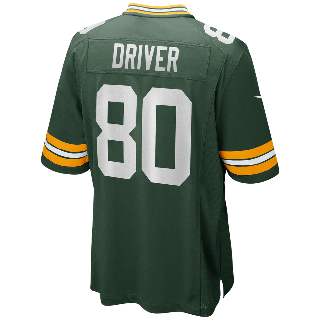Green Bay Packers Donald Driver Nike Game Retired Player Jersey - Green