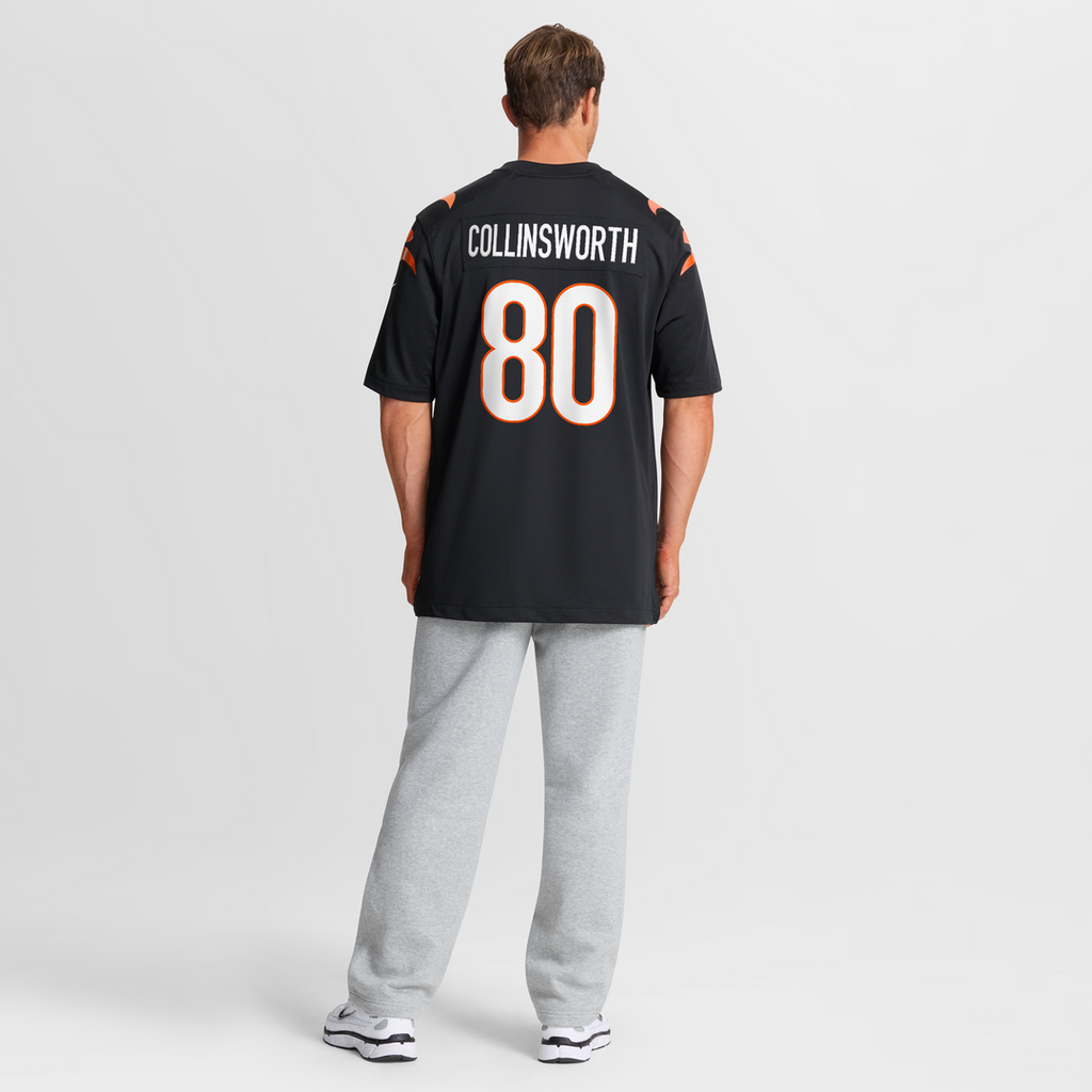Cincinnati Bengals Cris Collinsworth Nike Team Retired Player Game Jersey - Black