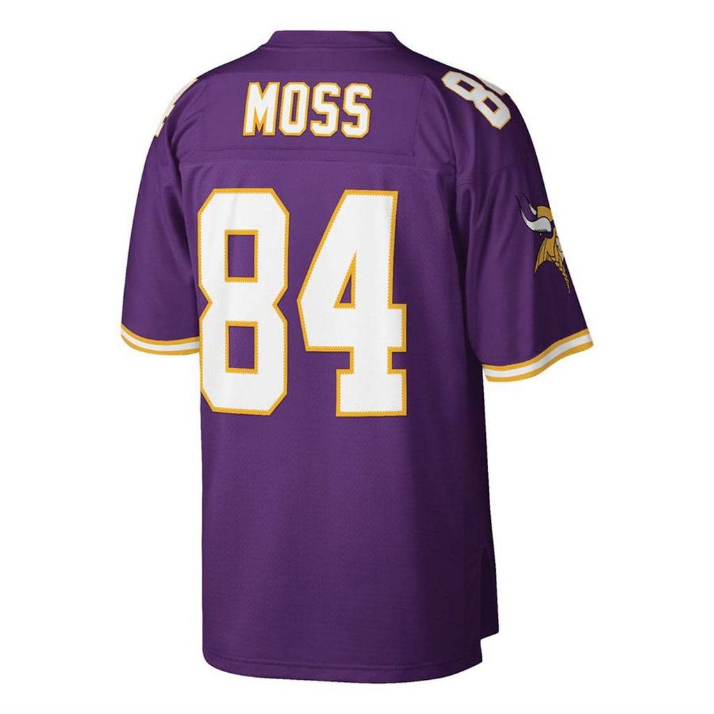 Minnesota Vikings Randy Moss Mitchell & Ness Big & Tall 1998 Legacy Retired Player Jersey - White