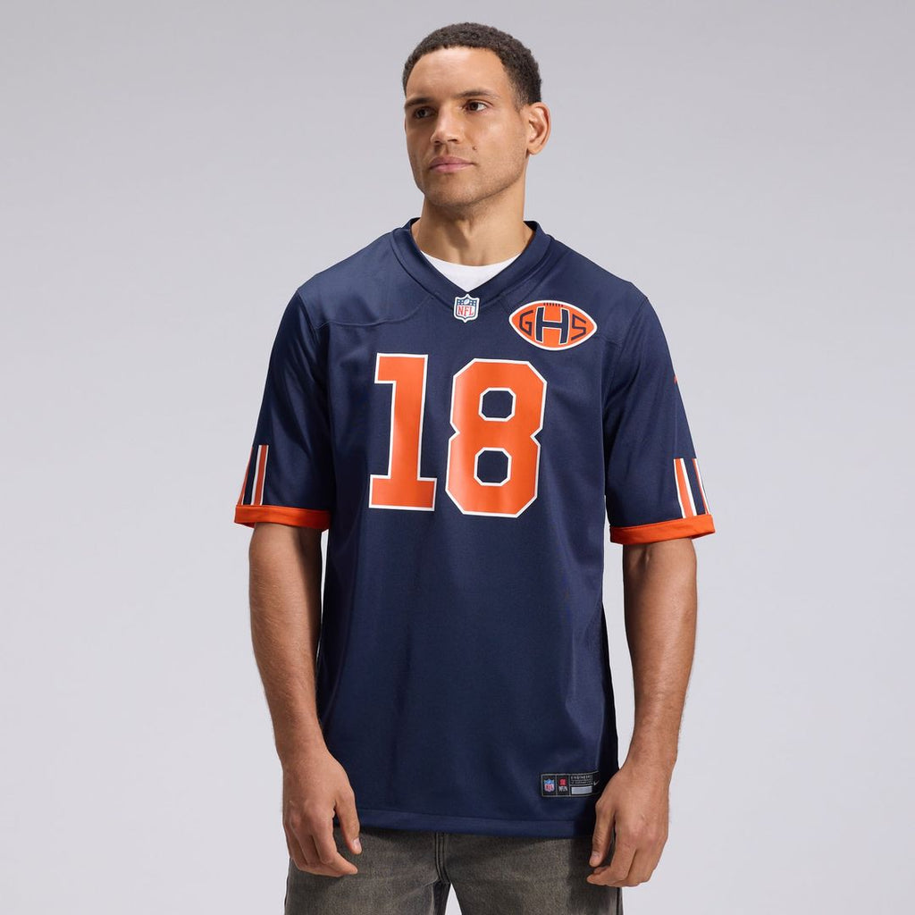 Chicago Bears Caleb Williams Nike 2026 Rivalries Collection Game Jersey - Navy