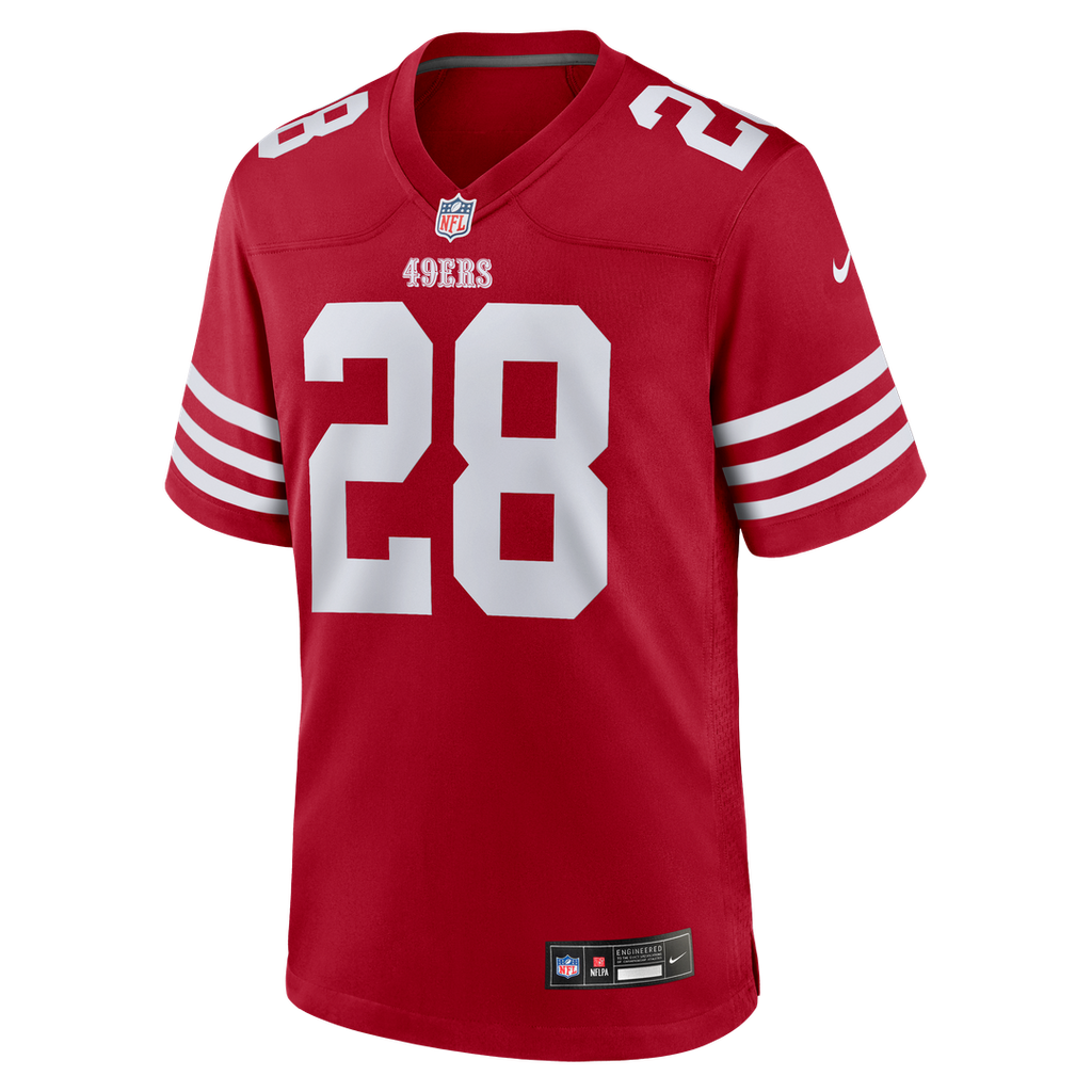 San Francisco 49ers Darrell Luter Jr. Nike Game Jersey - Scarlet