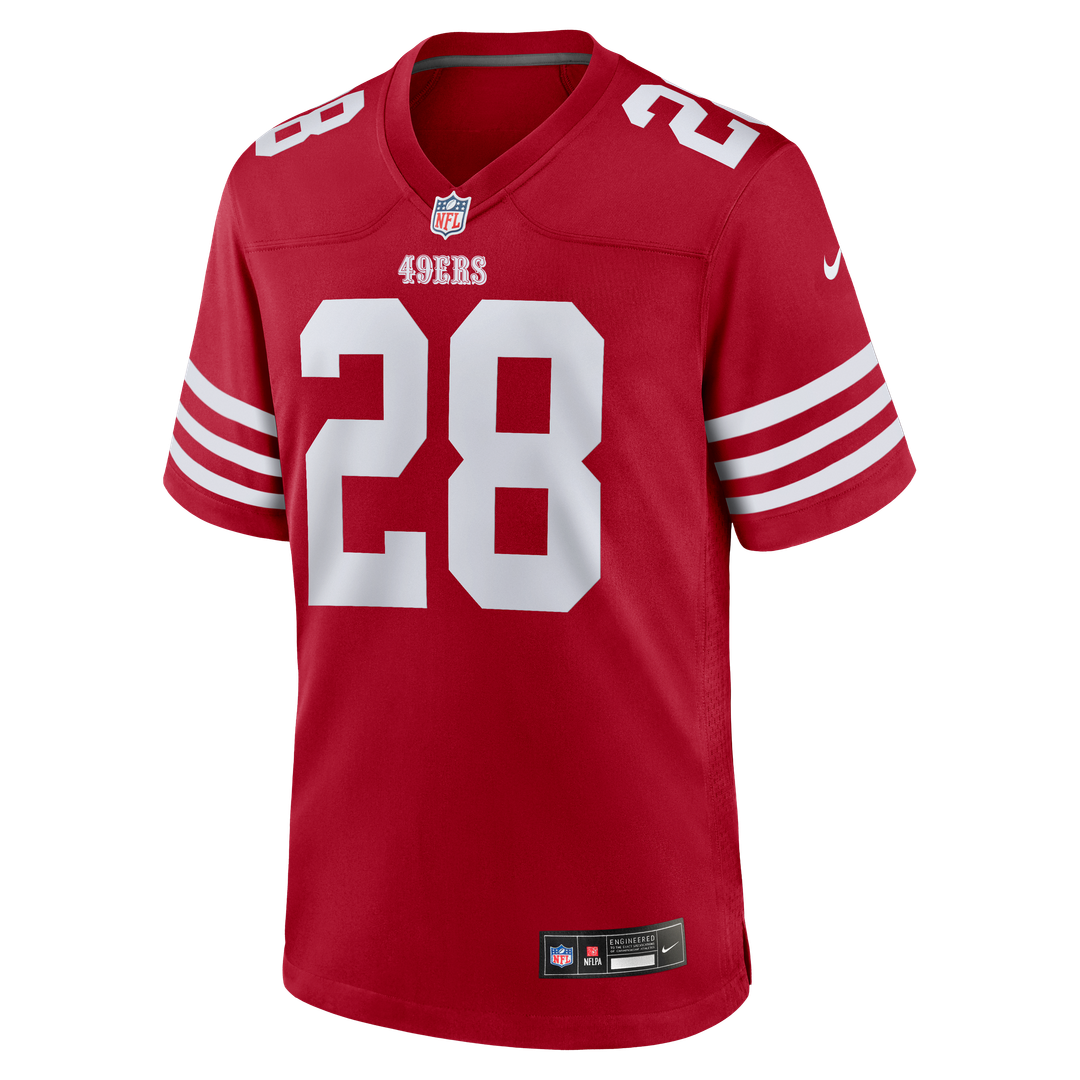 San Francisco 49ers Darrell Luter Jr. Nike Game Jersey - Scarlet