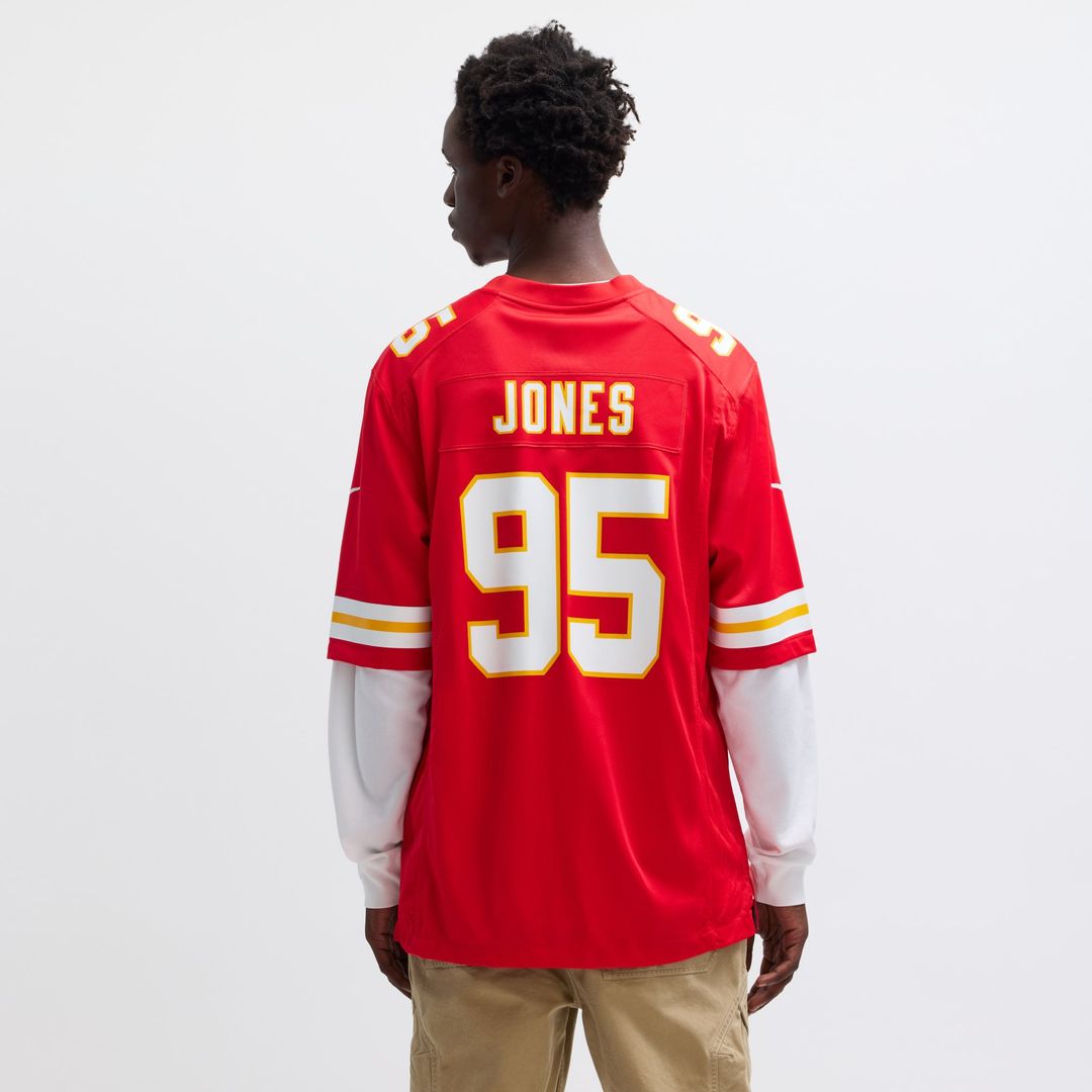 Kansas City Chiefs Chris Jones Nike Game Jersey - Red