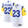 Los Angeles Rams Kyren Williams Nike White Game Player Jersey - White