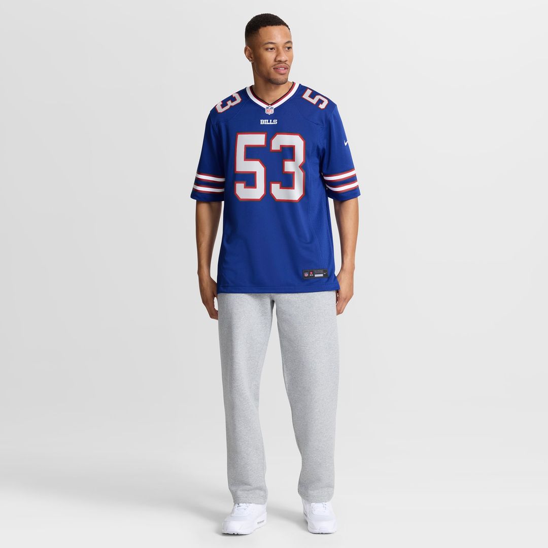 Buffalo Bills Lloyd Cushenberry III Nike Team Game Jersey - Royal