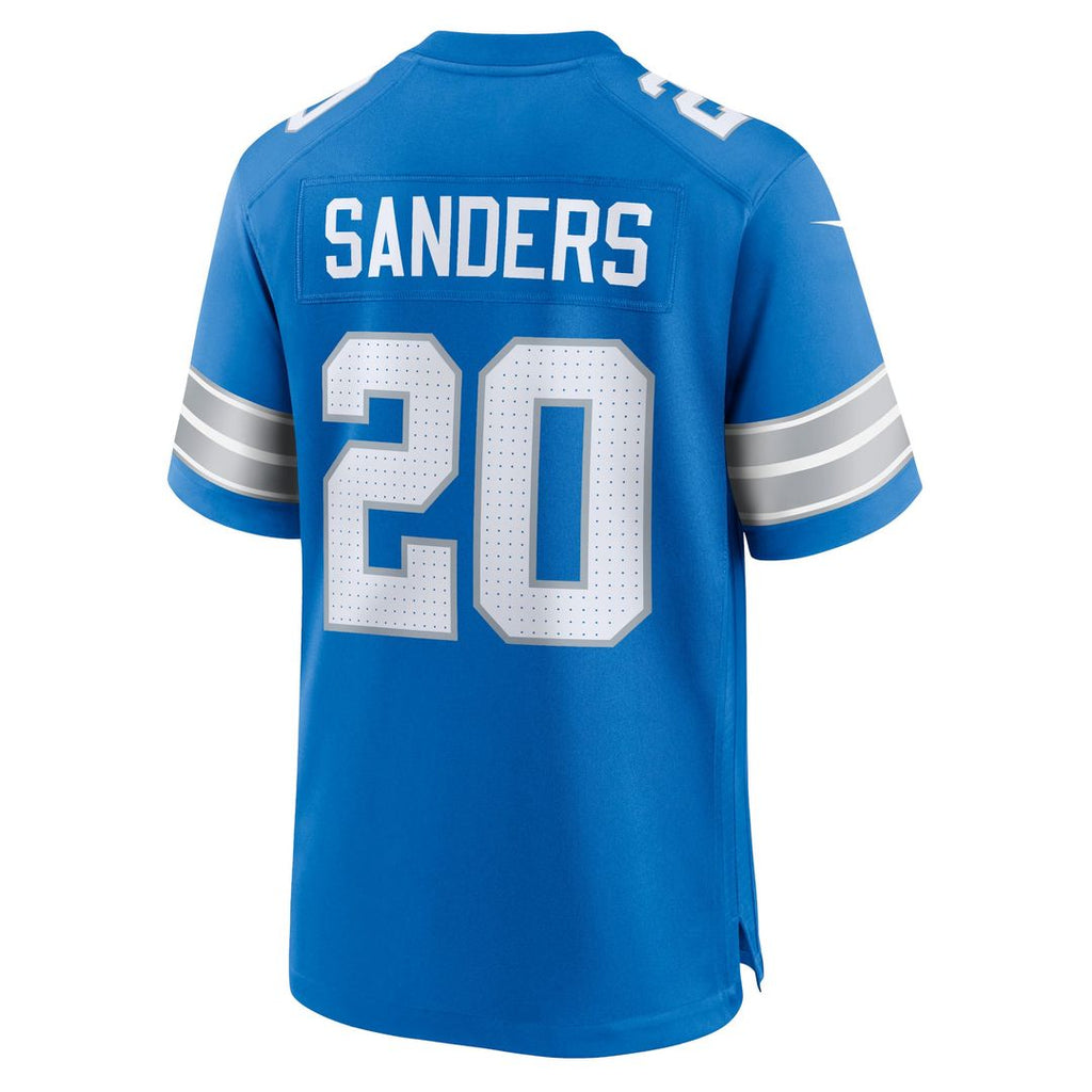Detroit Lions Barry Sanders Nike 2nd Alternate Retired Player Game Jersey - Black