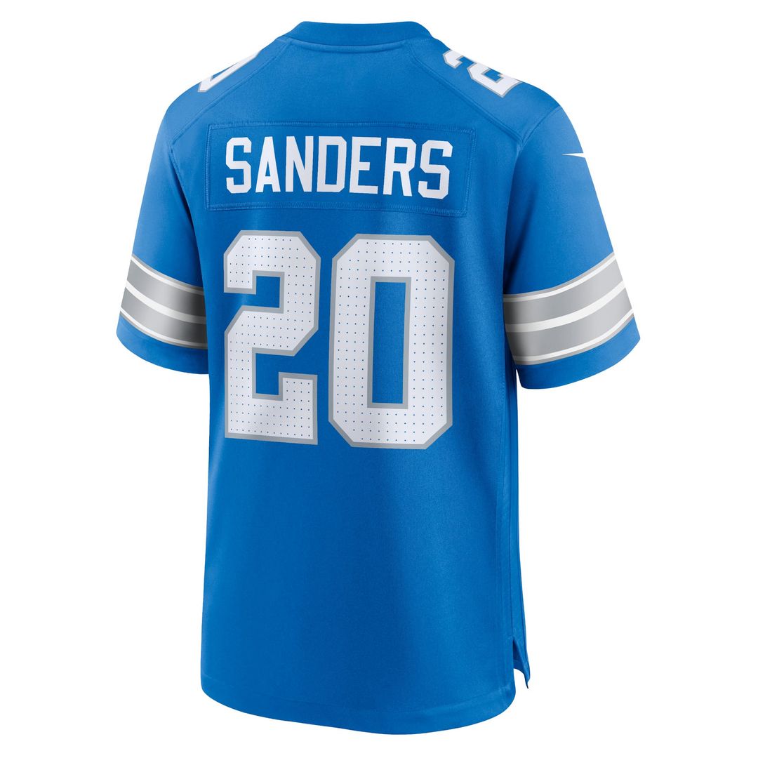 Detroit Lions Barry Sanders Nike Retired Player Game Jersey - Blue