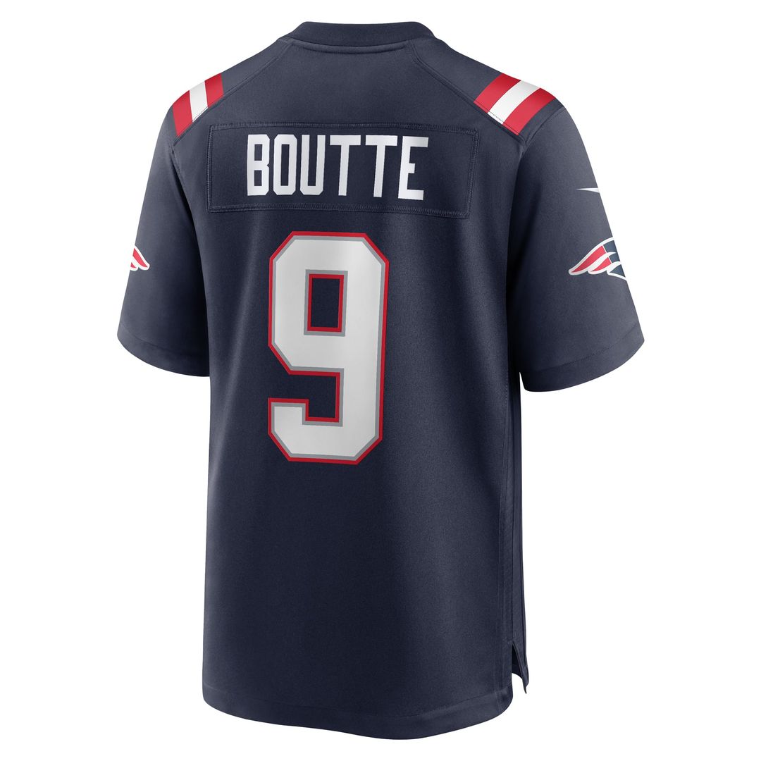 New England Patriots Kayshon Boutte Nike Game Jersey - Navy
