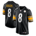 Pittsburgh Steelers Aaron Rodgers Nike Game Jersey - Black