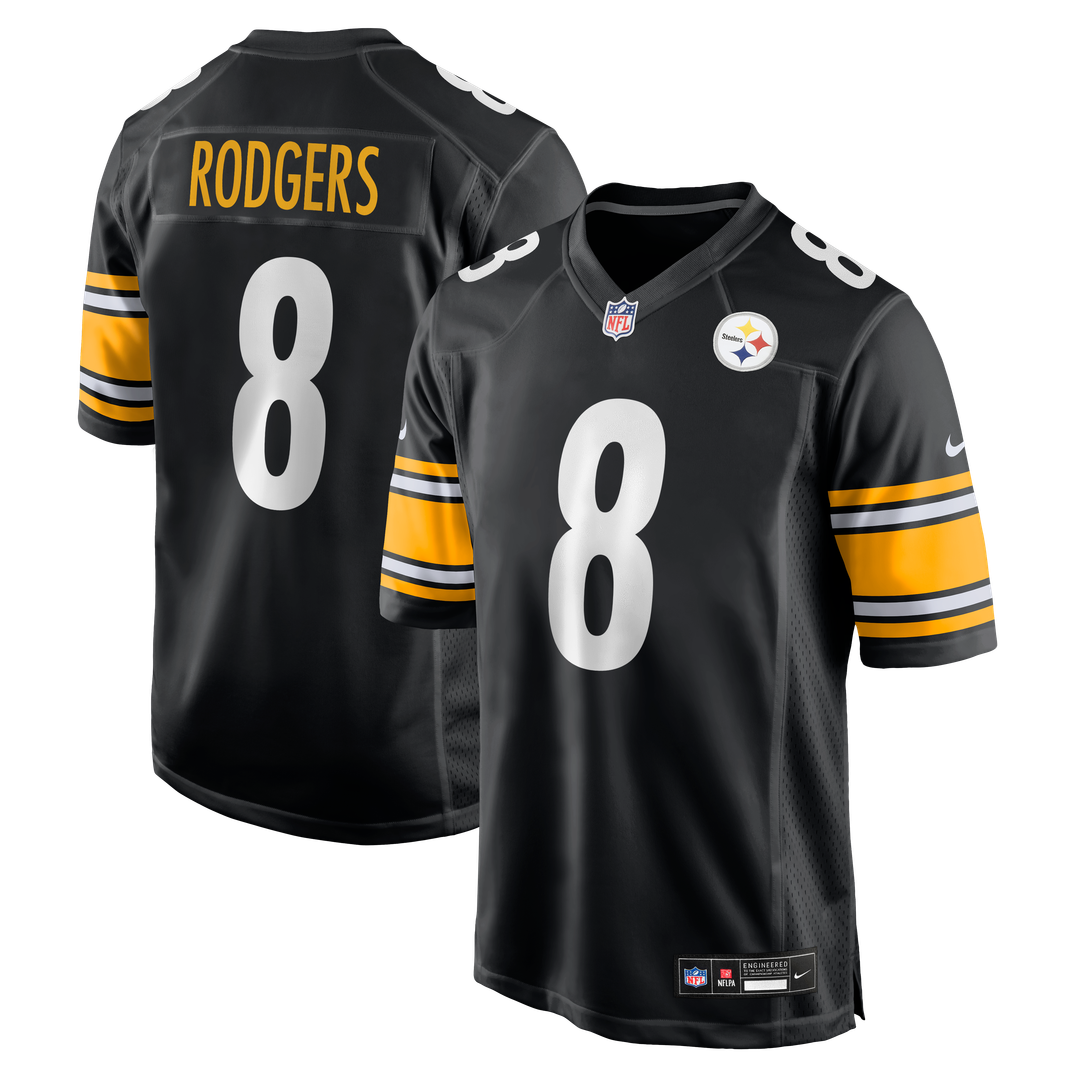 Pittsburgh Steelers Aaron Rodgers Nike Alternate 1933 Throwback Game Jersey - Gold