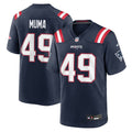 New England Patriots Chad Muma Nike Team Game Jersey - Navy