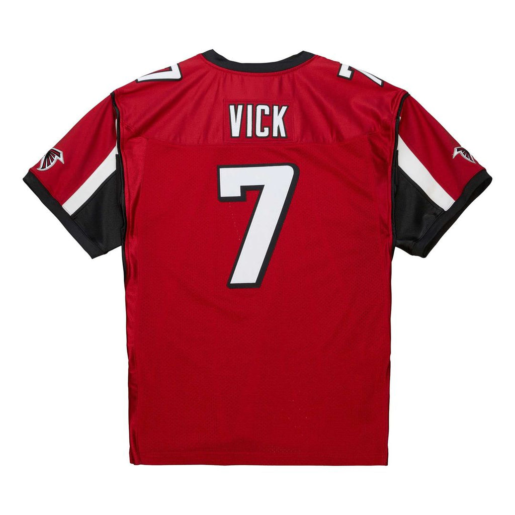 Atlanta Falcons 2003 Michael Vick Mitchell & Ness Authentic Throwback Retired Player Jersey - Red