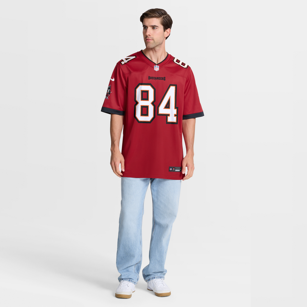 Tampa Bay Buccaneers Bauer Sharp Nike Team Game Jersey - Red