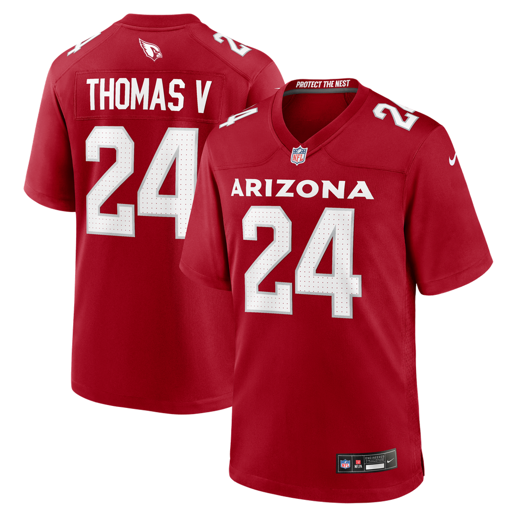 Arizona Cardinals Starling Thomas V Nike Team Game Jersey - Cardinal