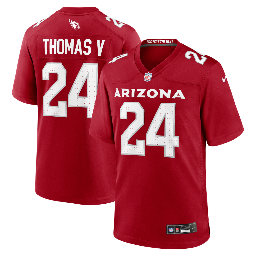 Arizona Cardinals Starling Thomas V Nike Team Game Jersey - Cardinal
