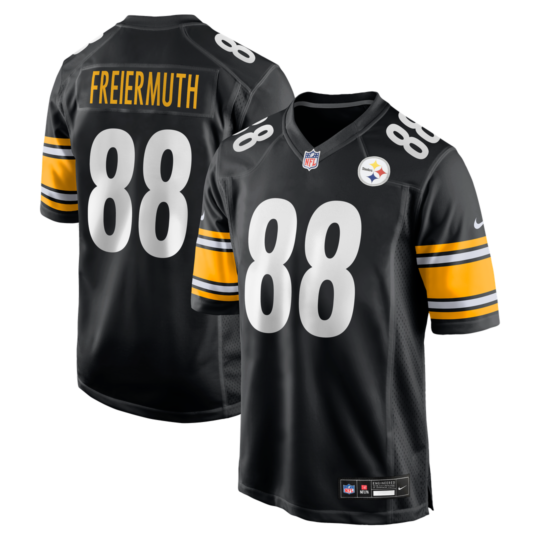 Pittsburgh Steelers Pat Freiermuth Nike Game Jersey - Black
