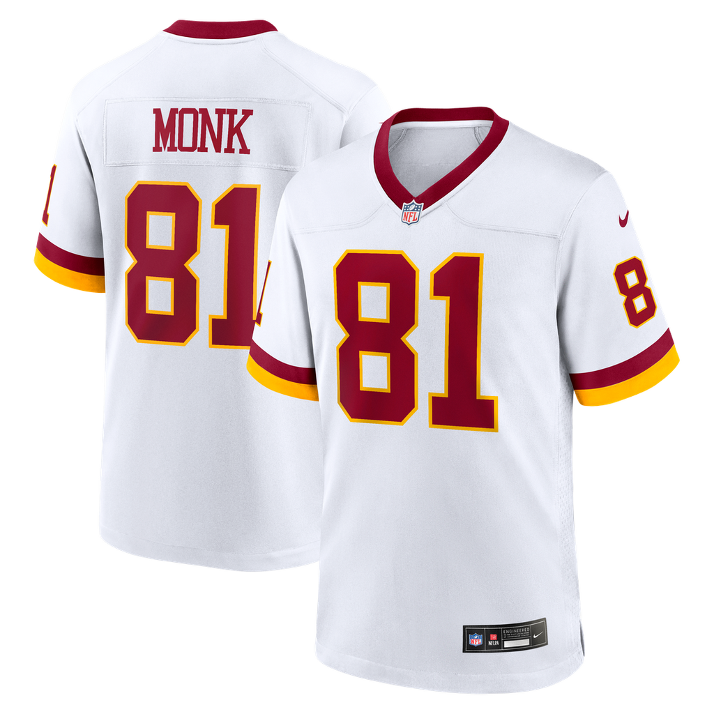 Washington Commanders Art Monk Nike Alternate 2 Super Bowl Era Game Jersey - White