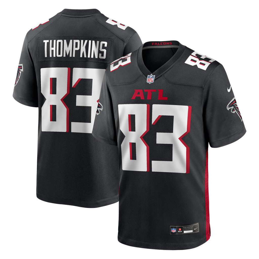 Atlanta Falcons Deven Thompkins Nike Team Game Jersey - Black