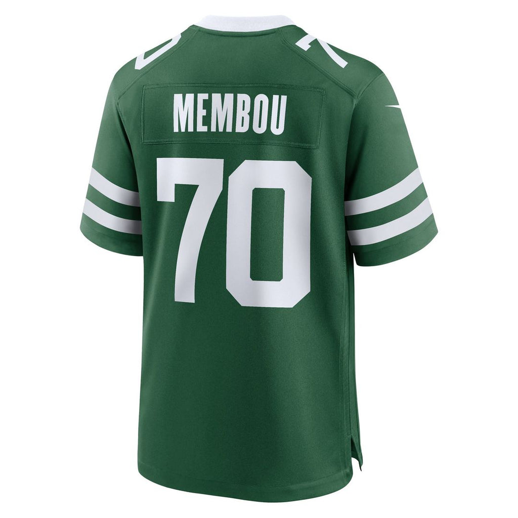 New York Jets Armand Membou Nike Team Game Jersey - Green