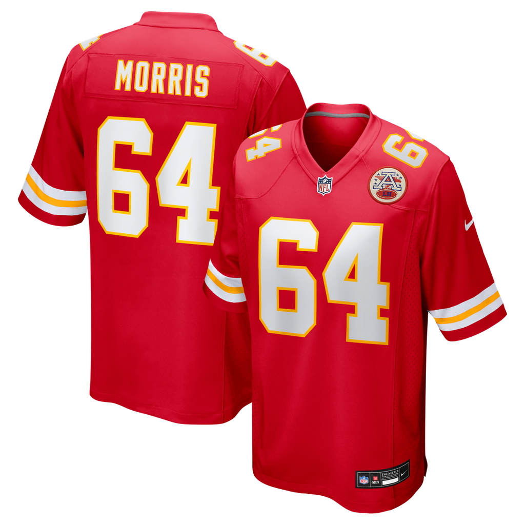 Kansas City Chiefs Wanya Morris Nike Game Jersey - Red