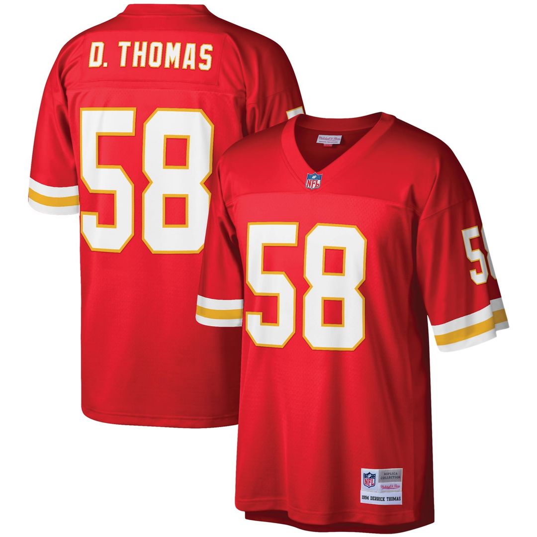 Kansas City Chiefs Derrick Thomas Mitchell & Ness Legacy Replica Jersey - Red