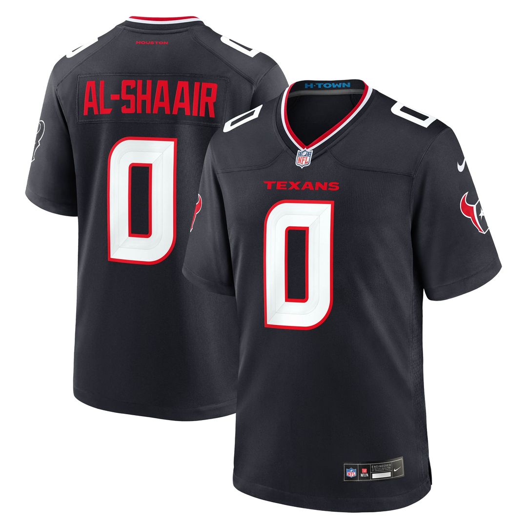 Houston Texans Azeez Al-Shaair Nike Alternate Game Jersey - Red